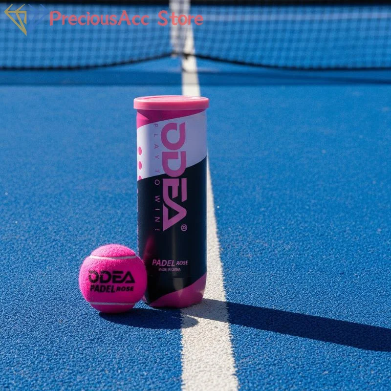 .New Sale-3Pcs Professional Tennis Padel Balls High Elasticity Durable Match Ball for PADEL Training Cage Included