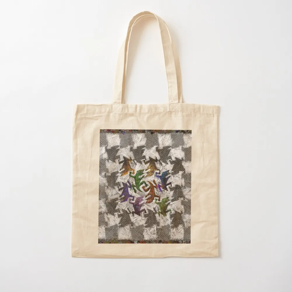 M.C. “Master of Chess“ Escher Tote Bag tote screen university Women's shopping Canvas