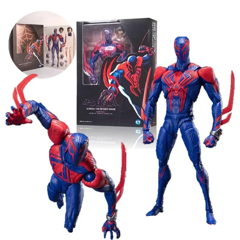 

17cm Ct Spider-man 2099 Shf S.h.figuarts Spider-man Across The Spider-verse Part One Action Figures Statue Figurine Gifts Toys