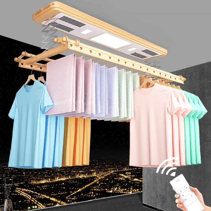 Electric Clothes Dryer / Automatic Smart Clothes Rod / Folding Hanger / Balcony Lifting Dryer