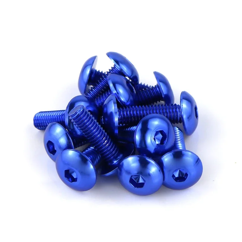 Complete Full Fairing Bolts Kit Cowling Bolts Screw M6 M5 Fairing Clips RF900 RF600 GW250F GSR 600 750 1000 TL1000R/S For Suzuki