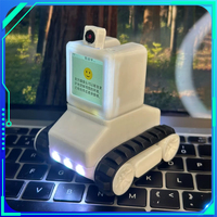 Xiaozhi AI Cyber Tank Robot ESP32 DIY 3D Printing Pet Robot Voice Control AI Dialogue Voiceprint Recognition Companion Kid Gifts
