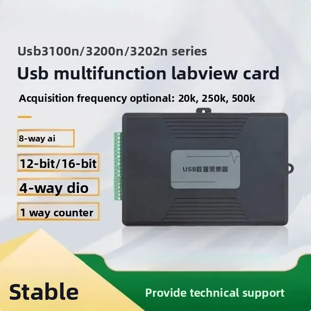 LabVIEW Data Acquisition Card USB3100N/3200N/3202N Analog Data Acquisition