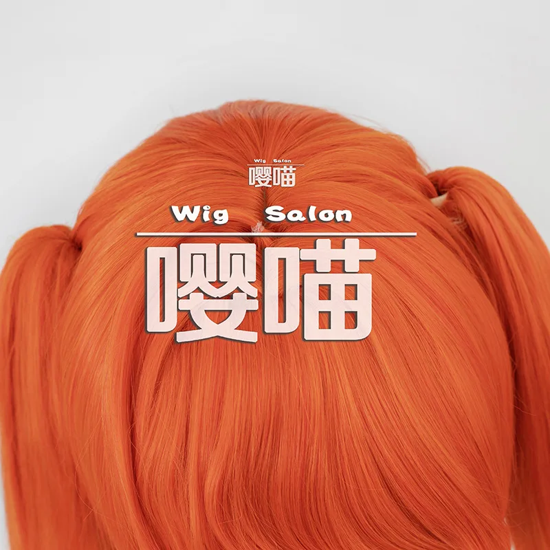 باروكة كوسبلاي من Game Zenless Zone Zero Orphie، شعر برتقالي طويل، مهرجان Obol Squad، ملحقات حفلات الهالوين للنساء والفتيات