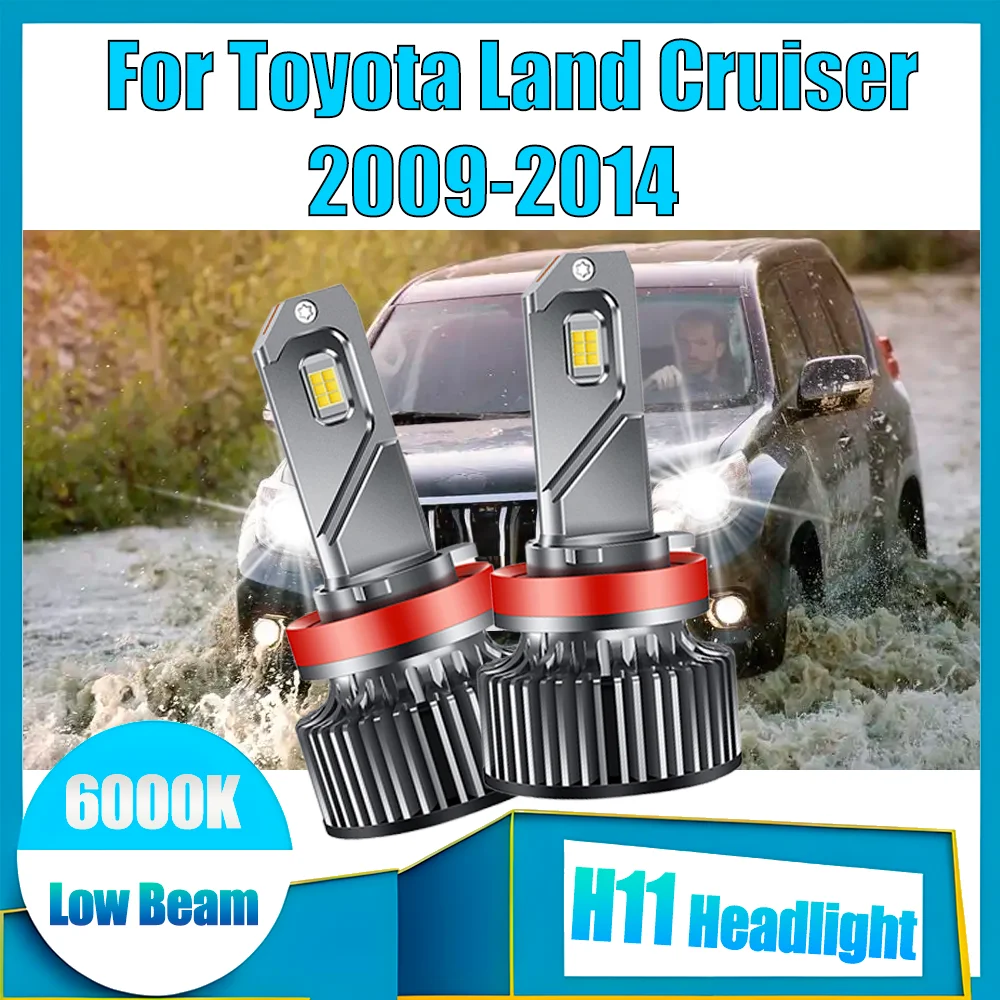 

H11 H8 H9 35000LM LED Headlight Bulbs LED Headlamps 6000K White Super Bright Auto Turbo Lamp For Toyota Land Cruiser 2009-2014