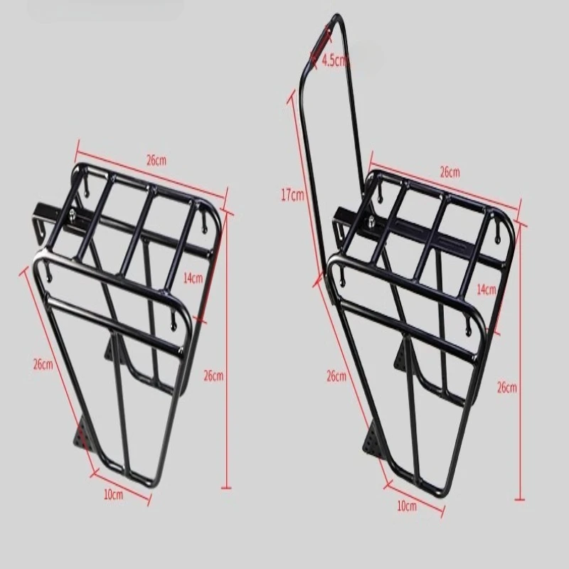 Aluminum Alloy Bike Rack Lightweight Sturdy Durable Load-bearing Anti-rust Cycling Bicycle Luggage Carrier Bicycle Accessories