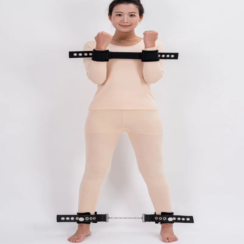 

Limb Magnetic Restraint Belt Set for Hands And Feet Chain Style Psychiatric Patient Care HealthCare Binding System