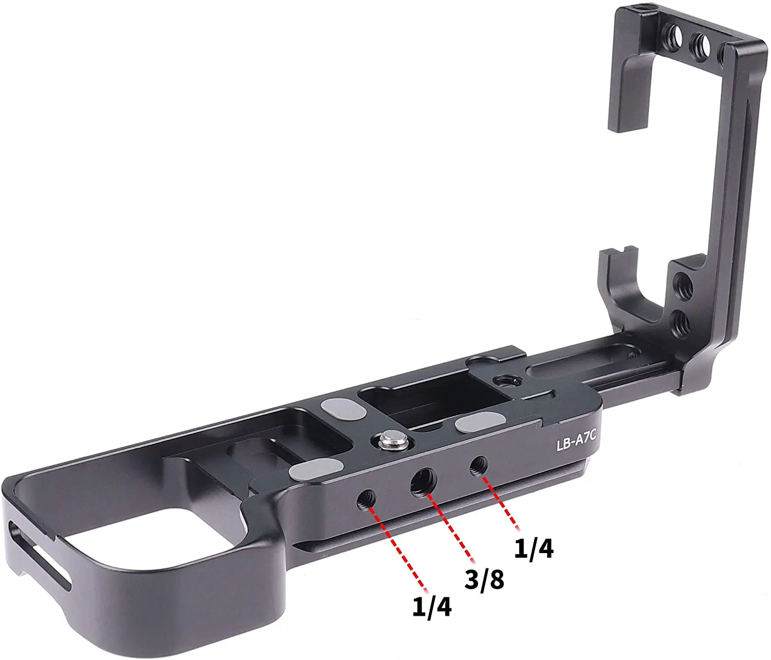 A7C Vertical Shoot Quick Release Plate Bracket Hand Grip for Sony Alpha 7C E-mount Full Frame Mirrorless Digital Camera