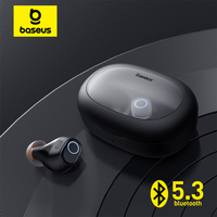 Baseus WM03 Wireless Earphones TWS Bluetooth 5.3 Headphones,Comfortable Wear,38 hours Long Battery Life,Low Latency,Fast Charge