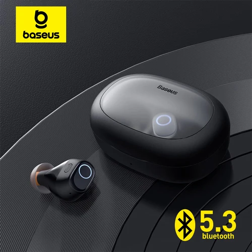 Imagen 1 del producto Auriculares inalámbricos Baseus WM03 TWS Bluetooth 5,3, uso cómodo, batería de larga duración de 38 horas, baja latencia, carga rápida