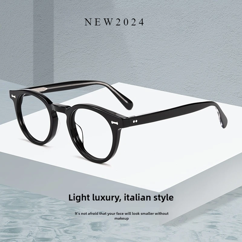 

Роскошные ацетатные очки в оправе, женские роскошные дизайнерские брендовые очки, мужская оправа для очков, очки в стиле Johnny Depp Lemtosh