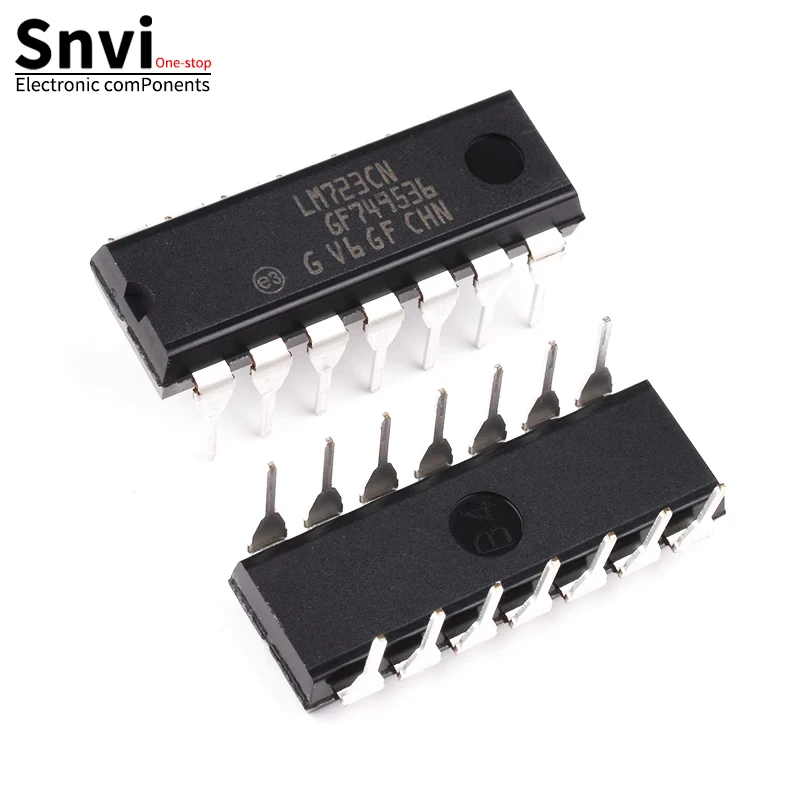 

LM723CN LM723 high-precision voltage regulator IC chip in package DIP-14