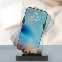 Desk Mute Automatic Swing Shaker Mobile Phone Stand Holder Automatic Swing Shake Phone Wiggler Pedometer Brush Stepper