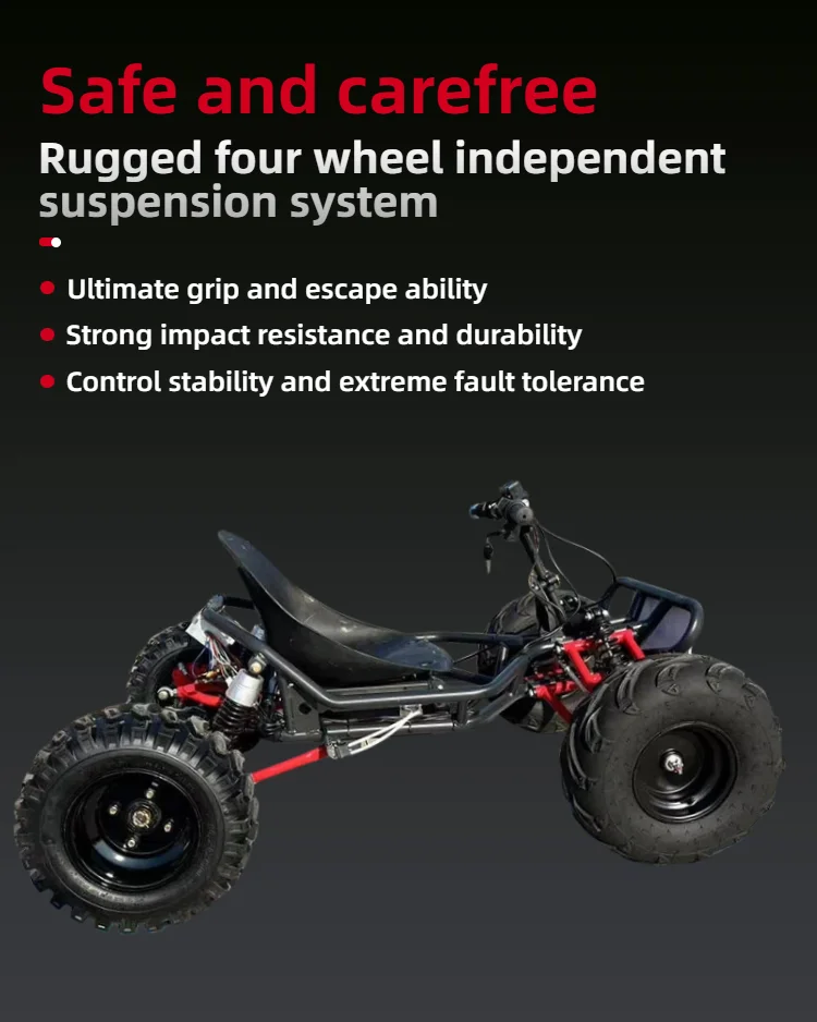 Outdoor All Terrain Drift Carts For Adults 2 Stroke Shaft Drive Off-Road Buggy Four-Wheel Beach Buggy Go KartsIt's All About Th - view 5