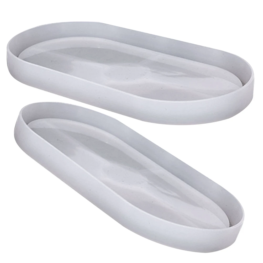 

Oval Table Tray Mirror Silicone Mold for Casting Jewelry Dishes Trinket Plates Craft DIY Epoxy Resin Storage Display Tools