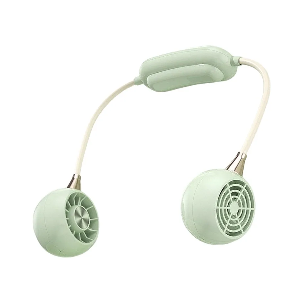 1 Piece Hands-Free Portable Neck Fan 3 USB Rechargeable Quiet Cooling For Outdoor Travel Office Personal Air Conditioner