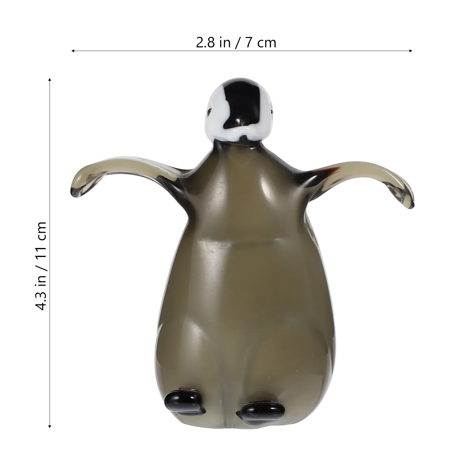 

1Pcs Lovely Penguin Sculpture Ornament High Quality Home Decoration Desktop Gift for Girls Kids Colored Penguin Decor