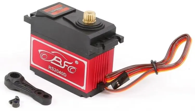 ROFUN 40KG servo à prova d'água de engrenagem de metal de alto torque para HPI BAJA 5B LOSI 5IVE-T DBXL