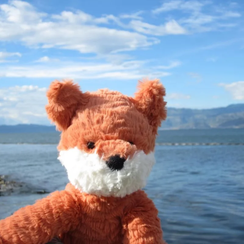 

Мягкая игрушка 20 см: милый плюшевый пес, лиса, овца, высококачественная мягкая игрушка-кошка, кукла для детей, декор для дома, подарок на День рождения, День святого Валентина