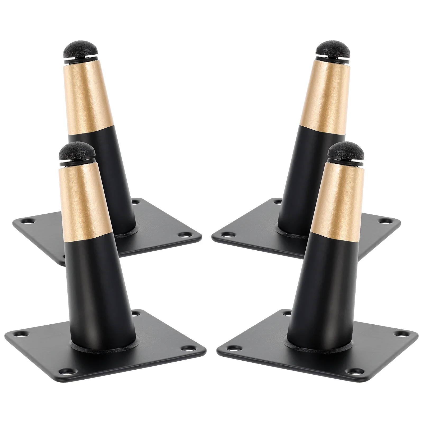 

4Pcs Adjustable Sofa Supporting Legs Metal Furniture Feet for Bathroom Cabinet Tea Table Cabinet Support Furniture