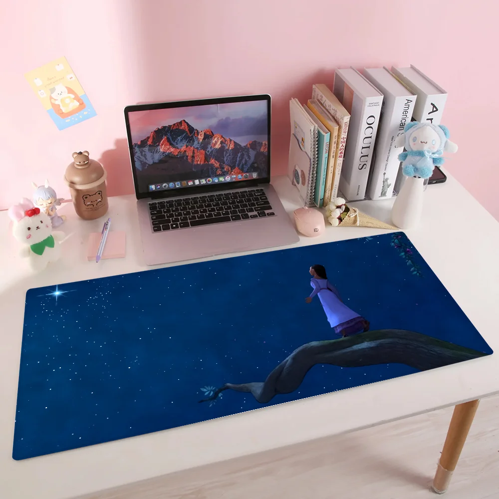 

MINISO Disney Wish Mousepad Mousepad New Arrivals Large Gaming Mousepad L XL XXL Gamer Mouse Pad Size For Keyboards Mat