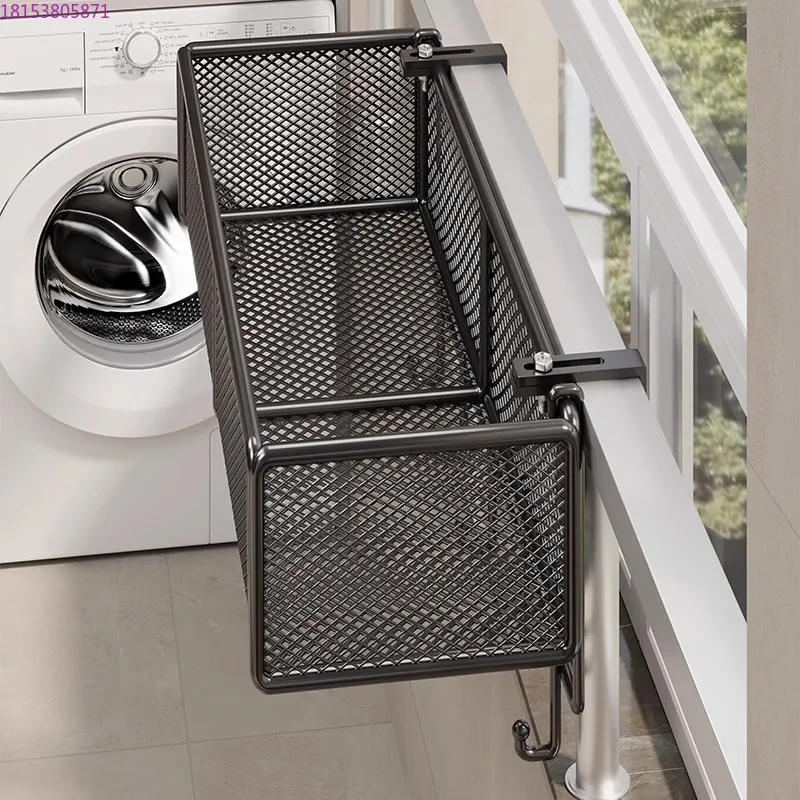 Balcony railing drying socks artifact anti-theft window drying shoe rack window hanging