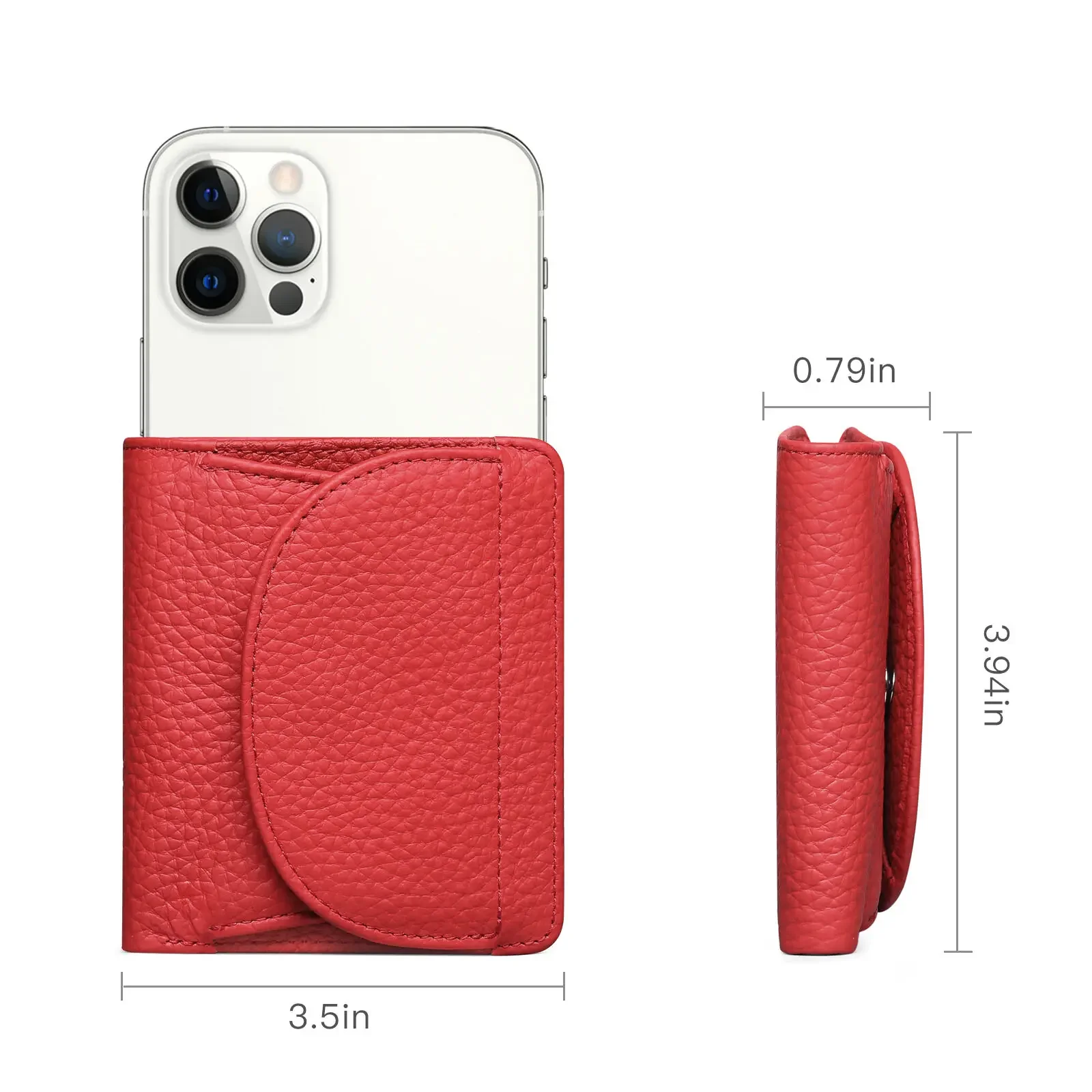 Damesportemonnee Korte tweevoudige vrije tijd Kleine portemonnee RFID Creditcardhouder Koeienhuid Mini-munt Ultradun zakje