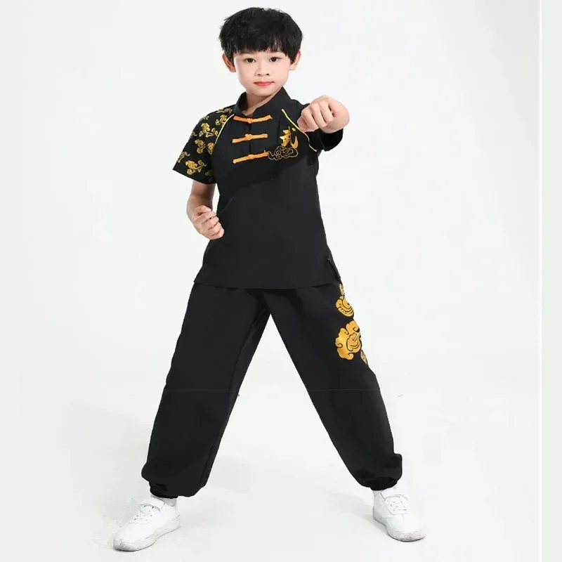 Children's Traditional Chinese Martial Arts Kung Fu Clothing Children's Stage Performance Tai Chi Clothing