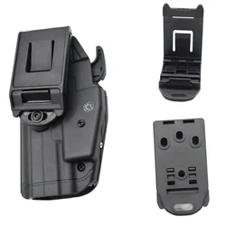 Adaptador MOLLE para clip de cinturón táctico con funda pistola