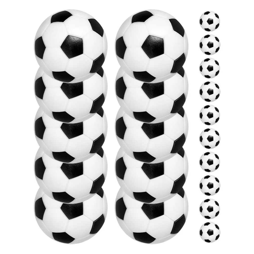 20 pezzi palloni da biliardino in resina calcio da tavolo durevole pregevole fattura adatta alla maggior parte dei tavoli forniture di gioco palloni da biliardino