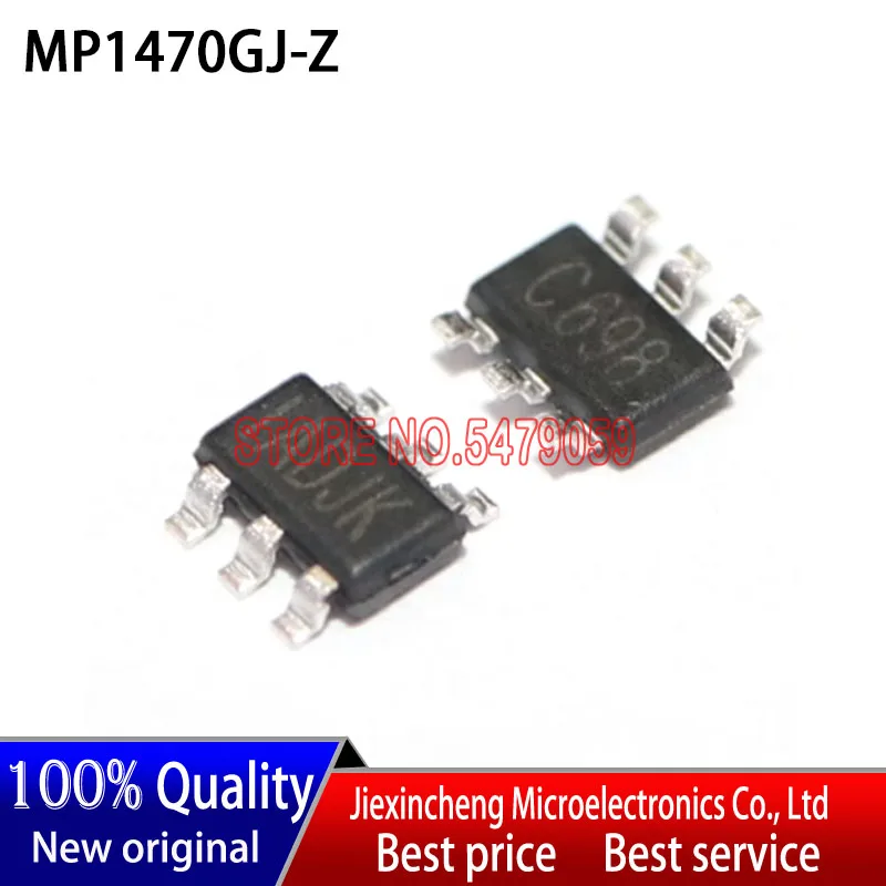Oznaczenie MP1470GJ: IADJ MP1470GJ-Z SOT23-6 Nowy oryginalny 50 sztuk/partia