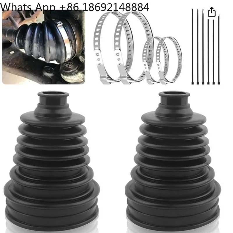 

Universal Car Steering Machine Half Shaft Drive Shaft Free Dismantling Silicone Ball Cage Repair Kit Dust Cover Set
