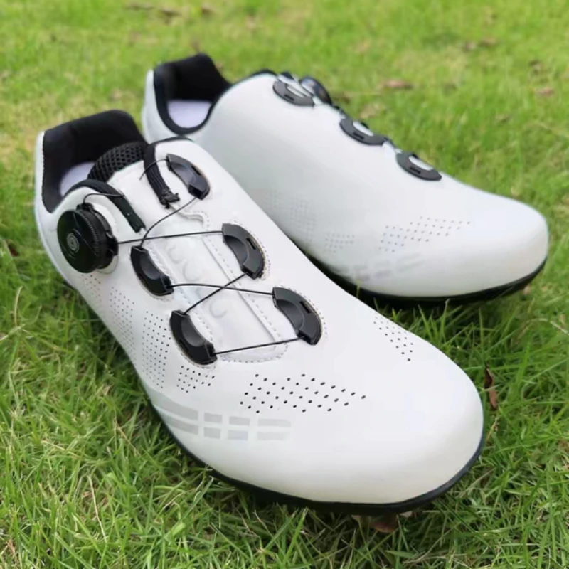 Professionelle Rennrad-Schuhe für Herren und Damen Mountainbike-Radschuhe SPD-Kompatibel Atmungsaktiv Leichtgewicht Comp Fahrradschuhe
