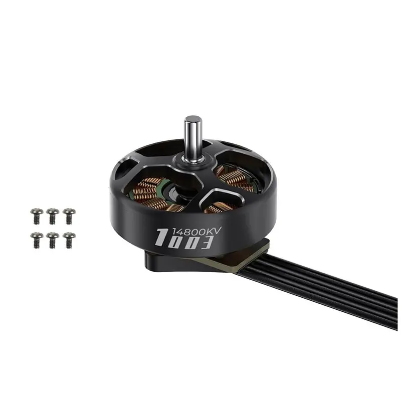 

WOWFU-SPEEDX2 1003 14800KV Motor 2S Lipo Compatible With 12-20A ESC For 1.6-2 Inch FPV Racing RC Drone Multicopter