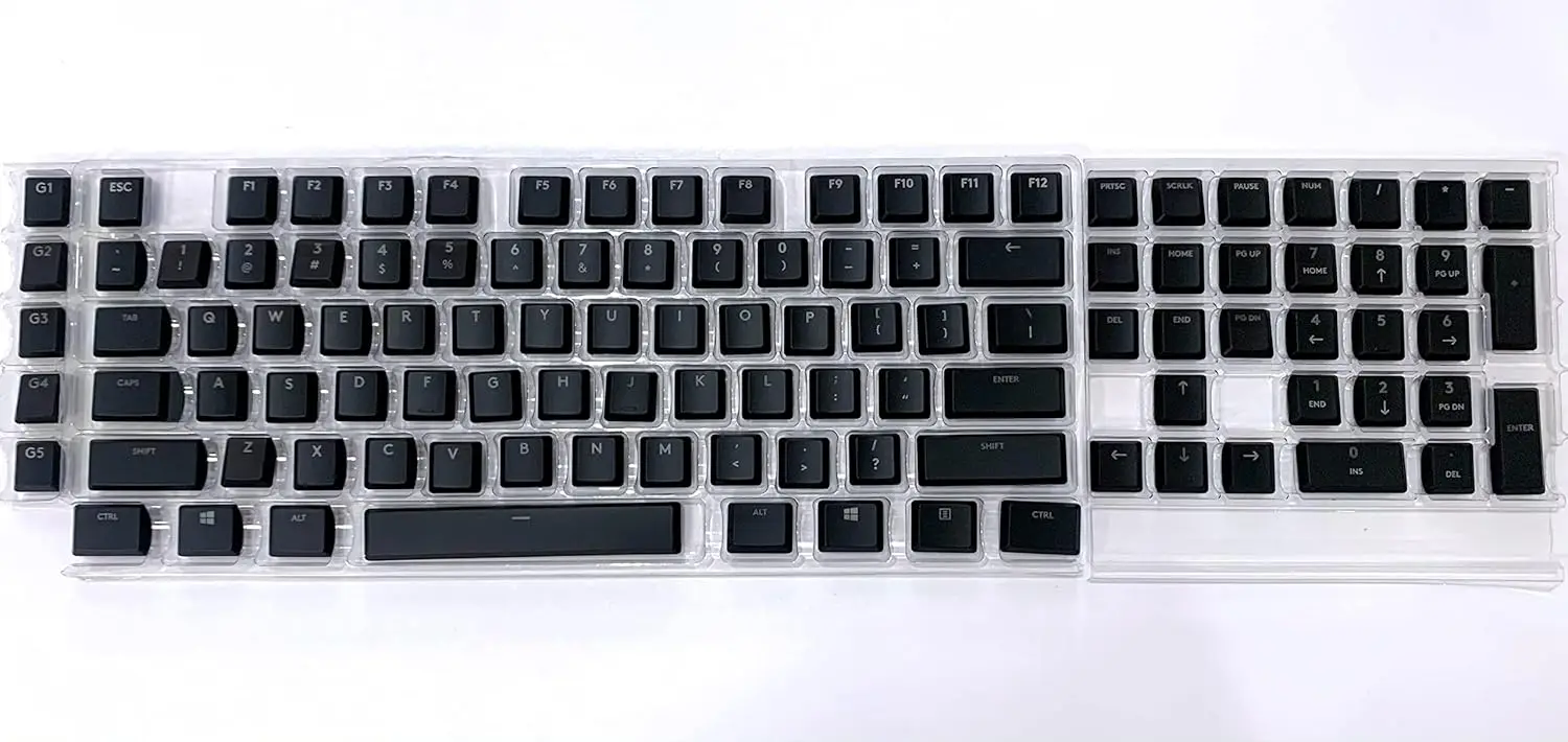 

ForG915 Complete Set of 109 Keycaps To Replace Logitech G915/G913/G815/G813 TKL RGB Mechanical Gaming Keyboard