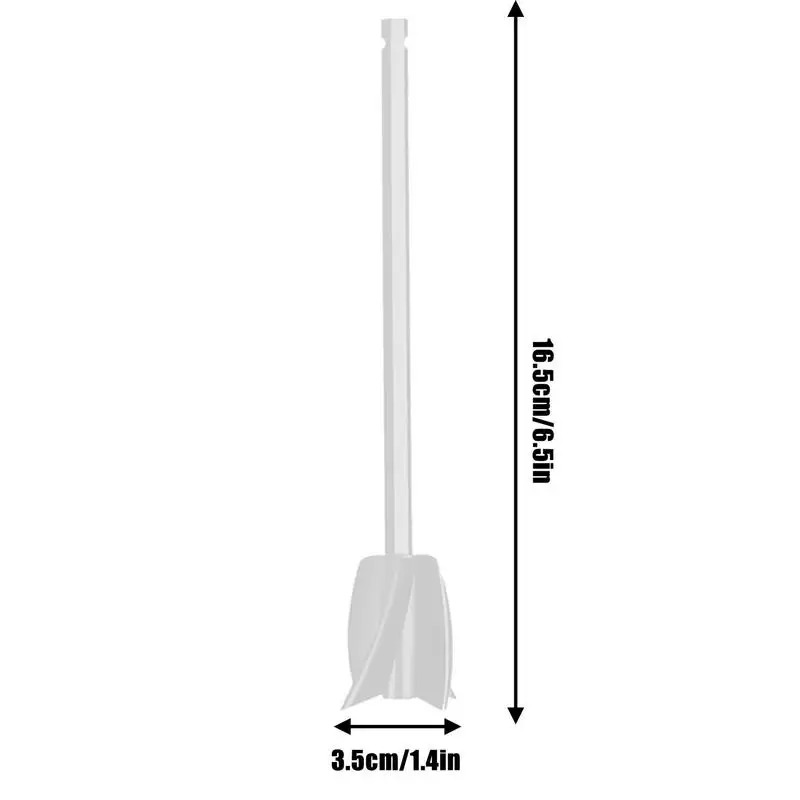 Epoxy Mixer Attachment For Drill Reusable Paint Stirrers Mud Resin Mixer Paddle Multipurpose Powerful Mixing Tools Attachment