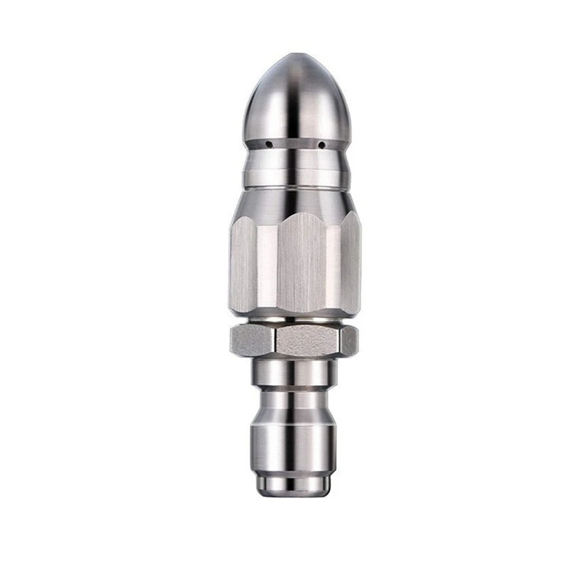 1/4 High-Pressure Unblocking Washer Nozzles For Sewer And Sewage Hose Nozzle Washing Accessories 5000Psi