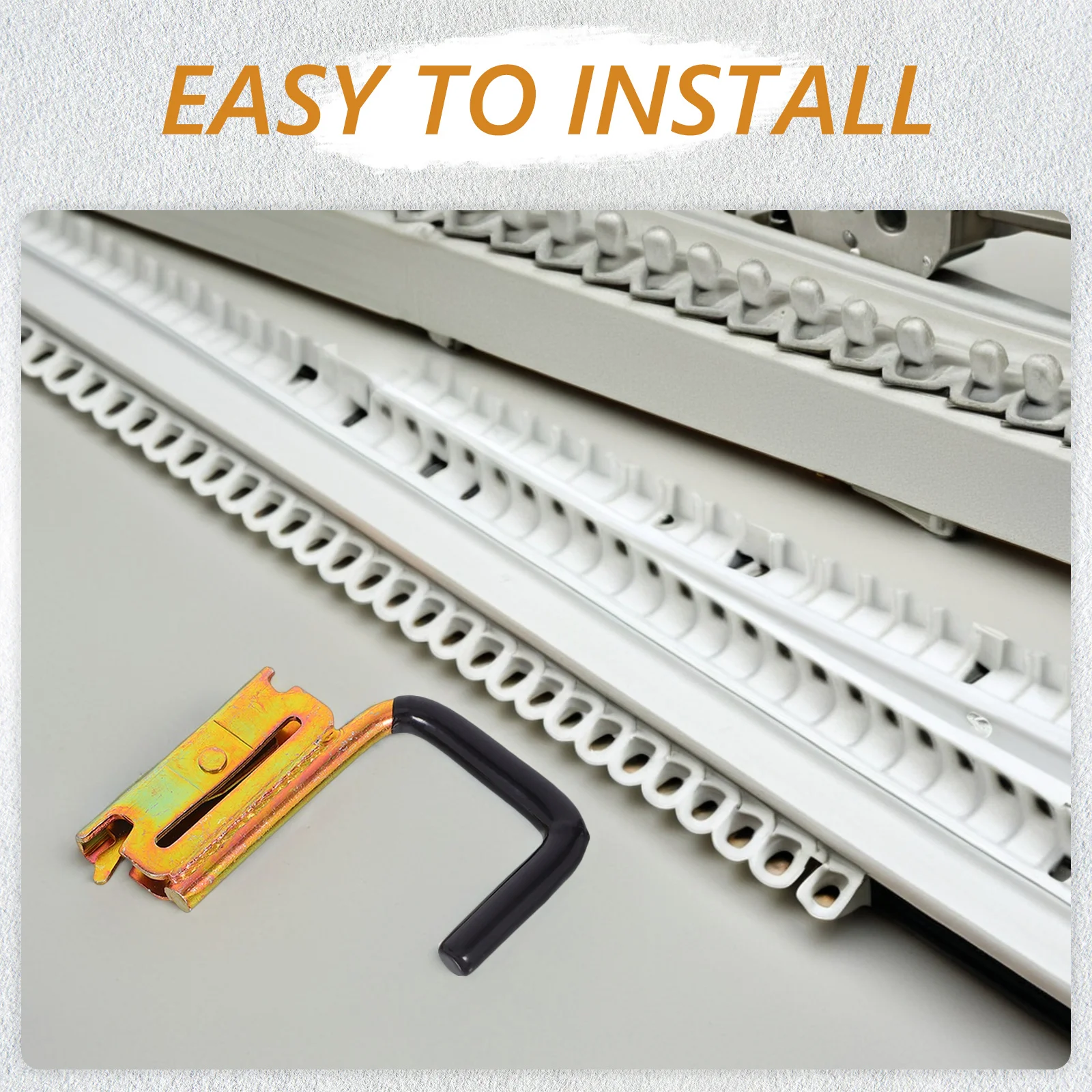 

Heavy Duty E-Track Metal Tool Hanger For Enclosed Trailer Truck Cargo Tie Down Wall Mount Garage Systems Ladder