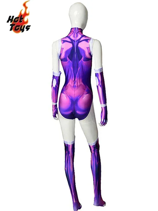 أزياء أنيمي ستارفاير التأثيرية لعبة أرض الإنسان والنساء في سن المراهقة كوس جبابرة سوبر كوس فور بذلة Zentai بدلة طبلة الهالوين Se