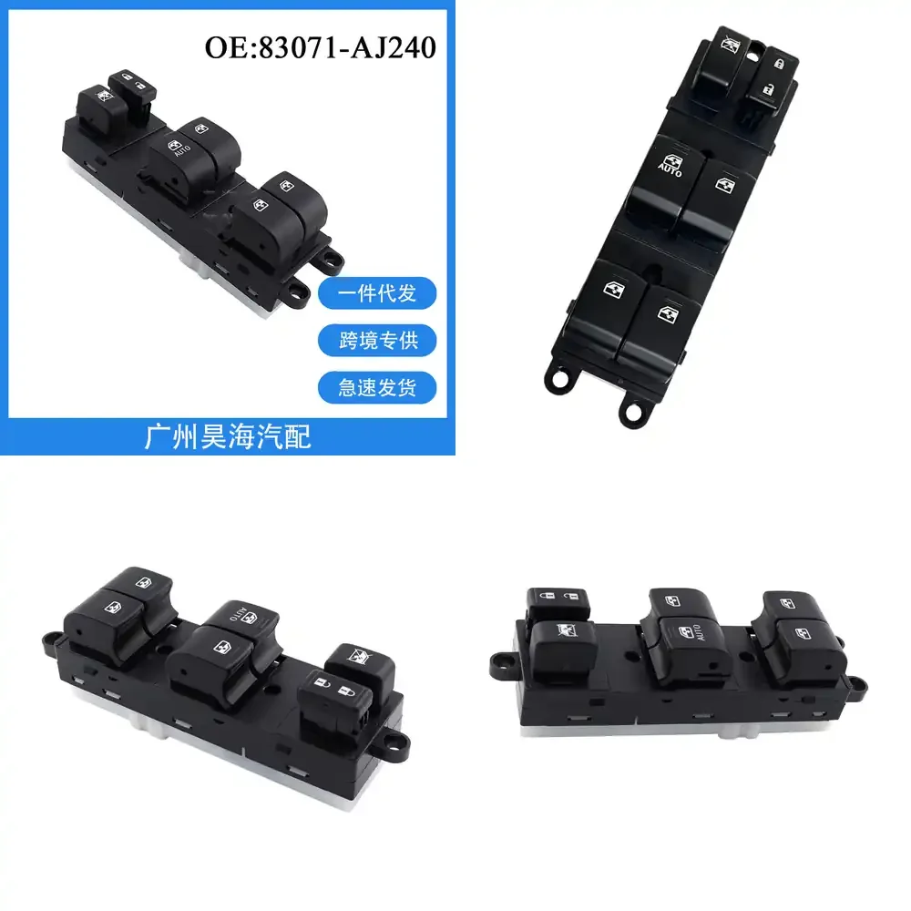 

83071-AJ240 for Subaru Outback 2013 2014 2015 Left Front Power Window Switch Glass Lift Control Switch Car Auto Parts