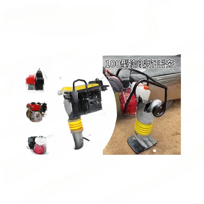 

New 2024 Jumping Jack 100 125 130 High Quality Vibration Soil Road Surface Stone Tamping Rammer Compactor