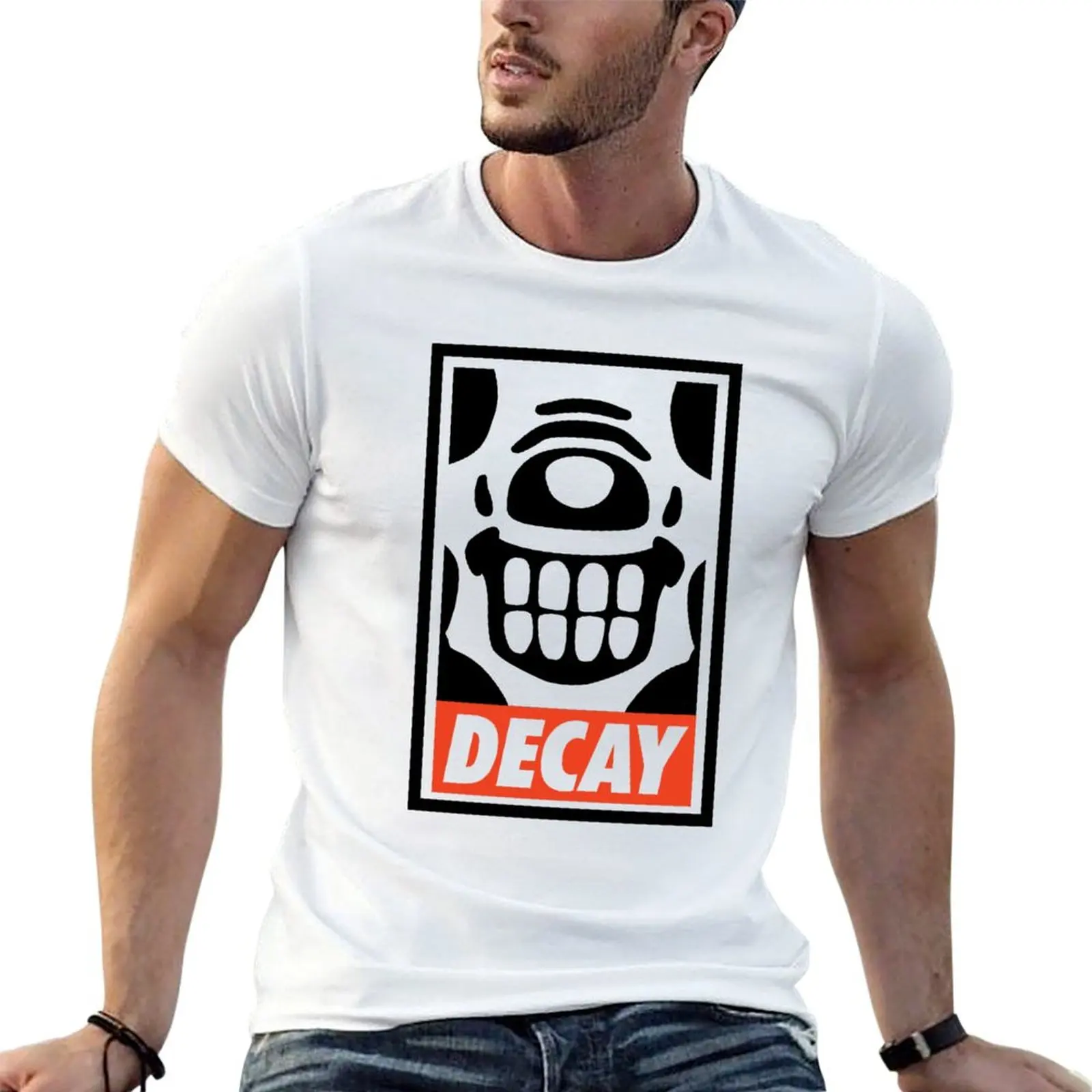 Decay T-Shirt Plus Size Summer Casual T-Shirt