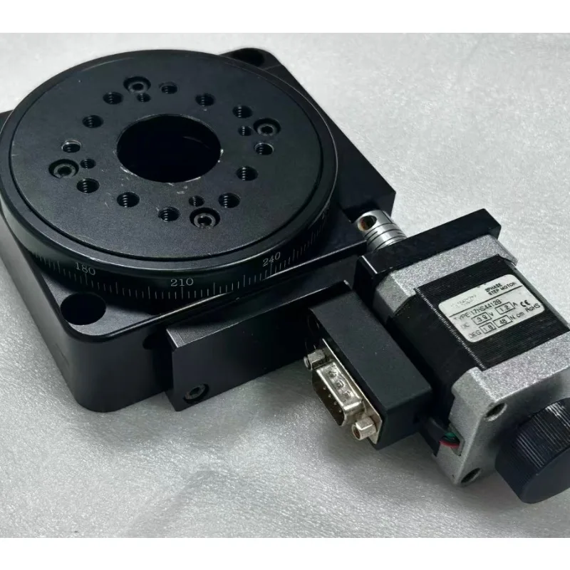 1 Set 42 Type Stepper Motor Drive Turntable, Motor, Driver Set Disc Diameter 100mm 50:1, Tested OK