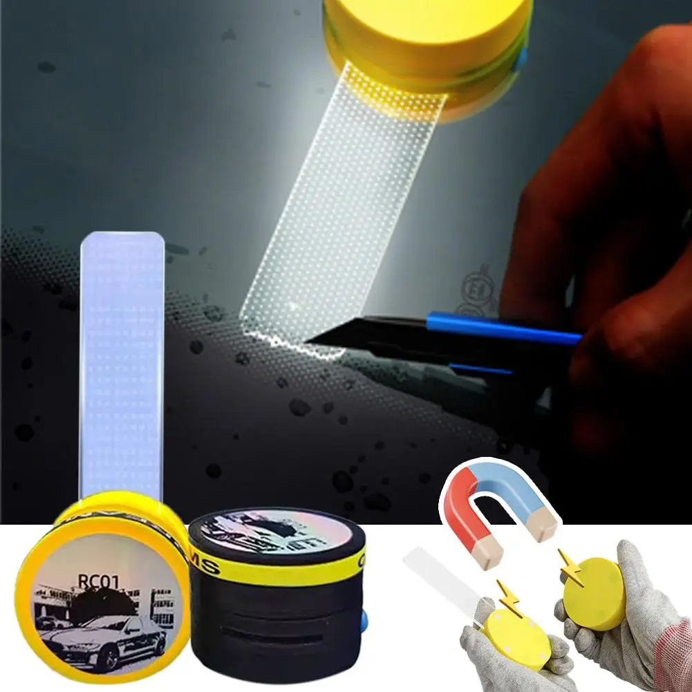 

Ultra-bright Led Light System Film-cut Magnetic Lamp With Anti-scratch Pad For Car Film Work Bubble Removal Edge