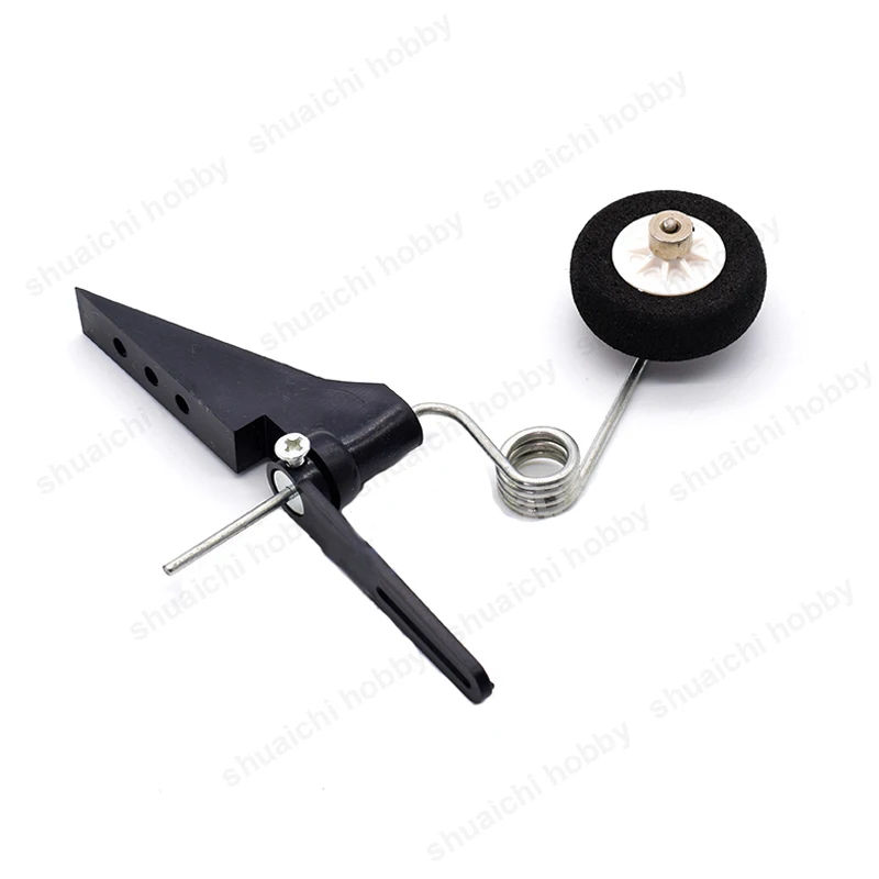 2PCS RC FIXED-Wing เครื่องบินล้อชุดยึดด้านหลัง Landing Gear 50-120 เกรดกลับช่วงล่างสําหรับ DIY น้ํามัน-powerd UAV