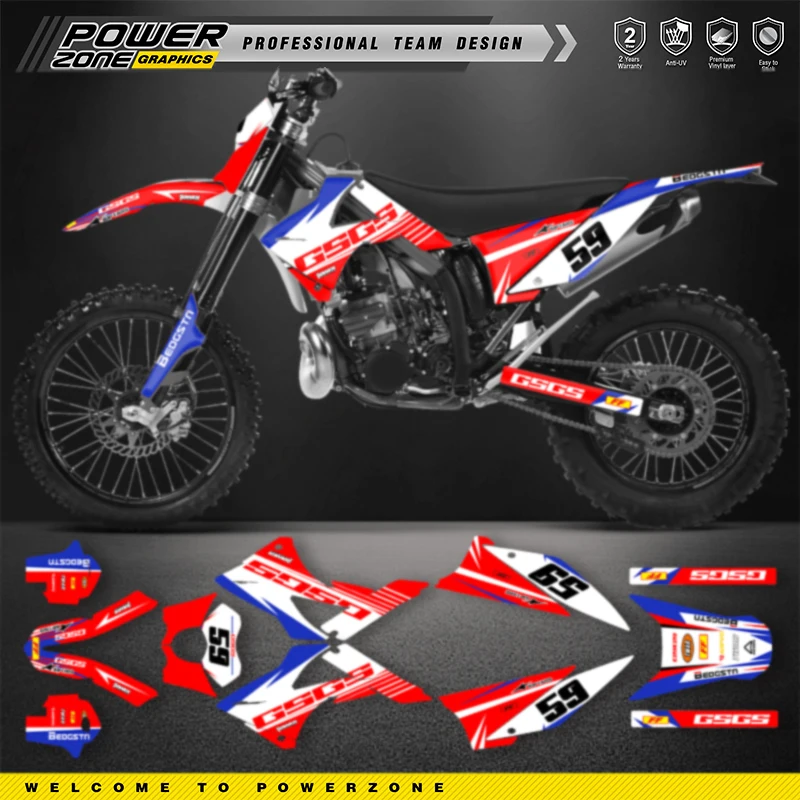 

PowerZone Custom Team Graphics Backgrounds Decals For 3M Stickers Kit For GASGAS 2010 2011 EC MC 200 250 300 350 07