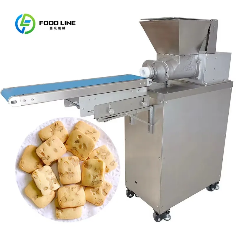 Cookie Forming Equipment  Automatic Biscuit Maker Machine Stainless Steel Multi Shape Molds for Bakery and Food Processing