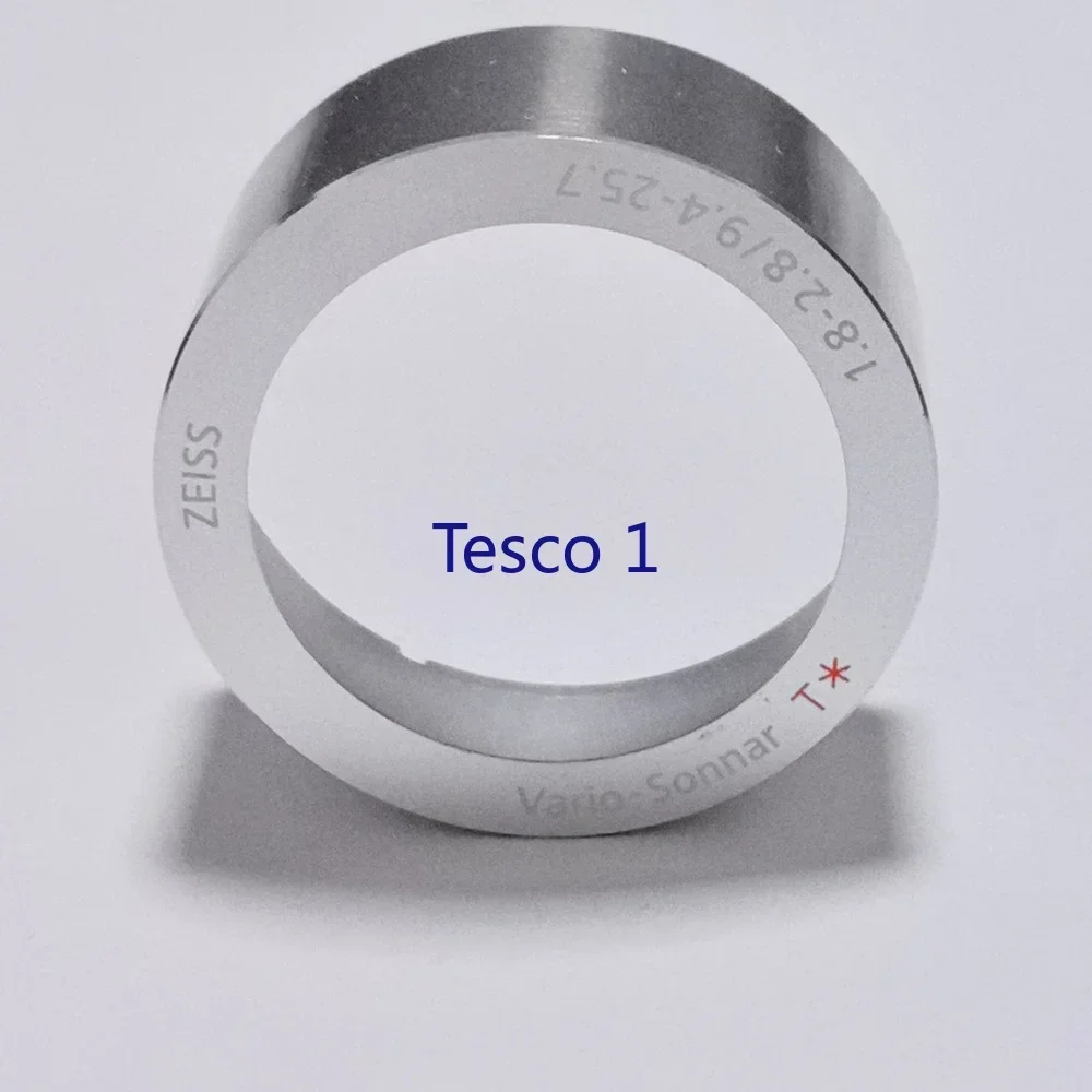 Nouvel objectif Tube de fleur argenté en cercle pour pièce de rechange d'appareil photo numérique Sony ZV1