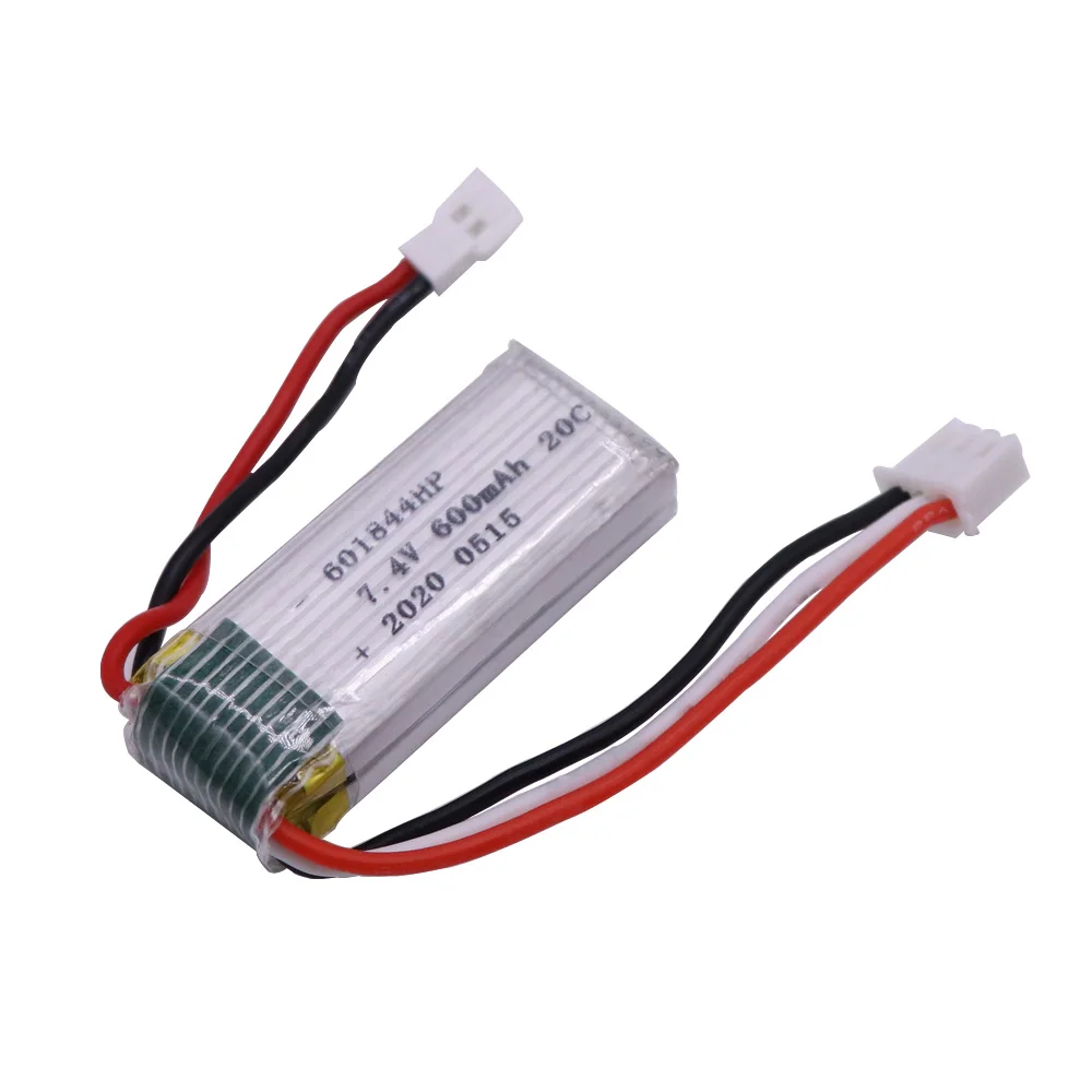 Battery for WLtoys F959 XK DHC-2 A600 A700 A800 A430 2.22Wh RC Drone Parts 7.4V 600mah 2S lipo Battery for WLtoys F959 toy parts