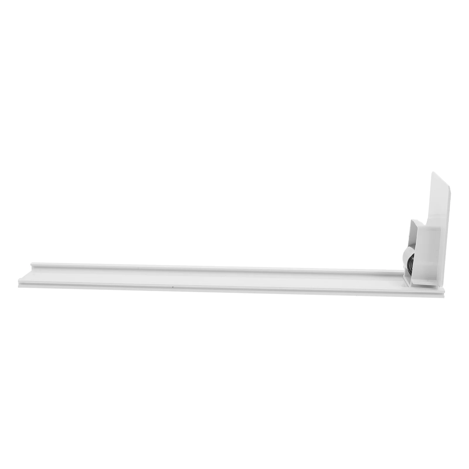 

Automatic Shelf Pusher Organizer Rack Beverages Drinks Cans Spice Cigarette Display Fridge Cabinet Storage White